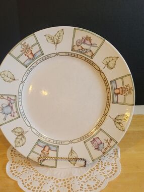 Vintage Coventry PTS International Dinner Plate Country Garden Discontinued
